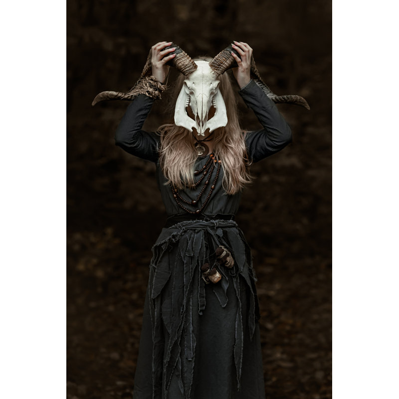 Witch - Wrapped Canvas Print, 30cm H x 20cm W x 3.8cm D