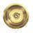 Brightwork Home 13 " L Dual Mount Single Bowl Brass Kitchen Sink-4095041