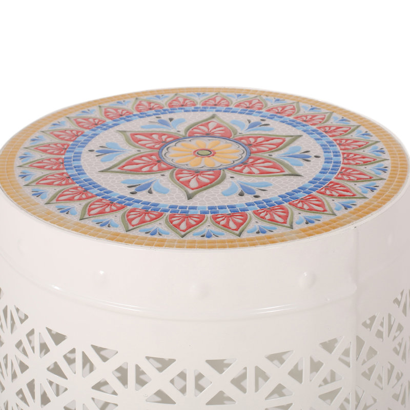 CRANBROOK SIDE TABLE, White