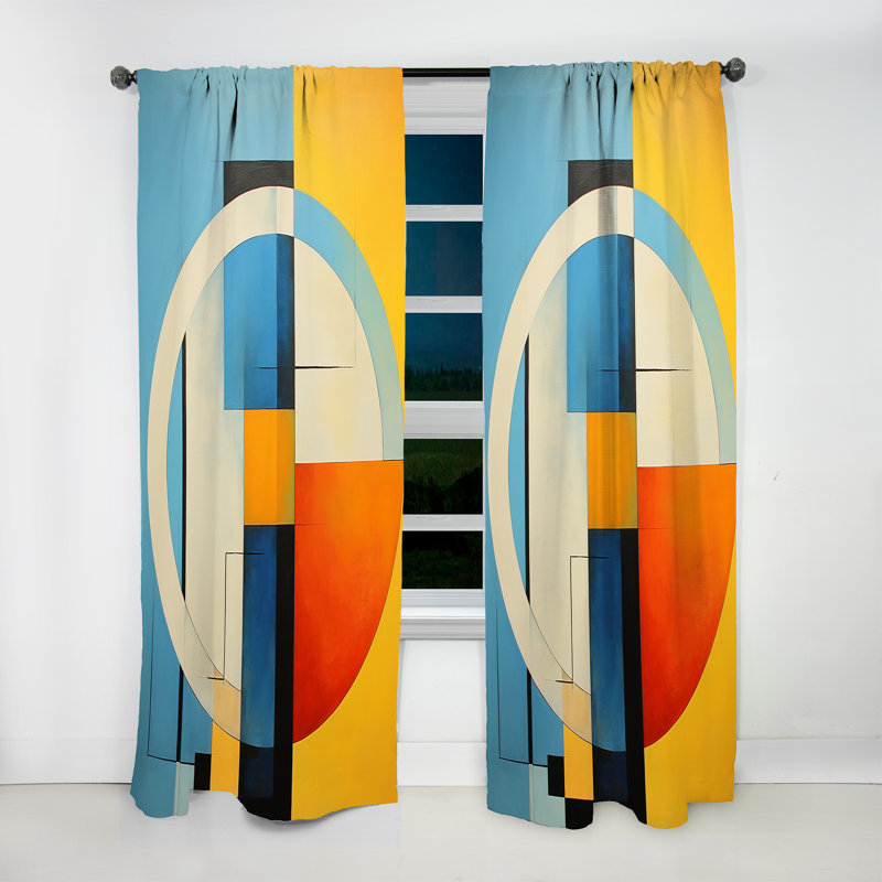 Rideau en velours Mid-Century Sorelli, L 52 po x L 120 po