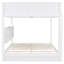 Lit superposé grand sur grand avec armoires de rangement et ports de chargement USB - Lit superposé de grande taille peu encombrant-280650725