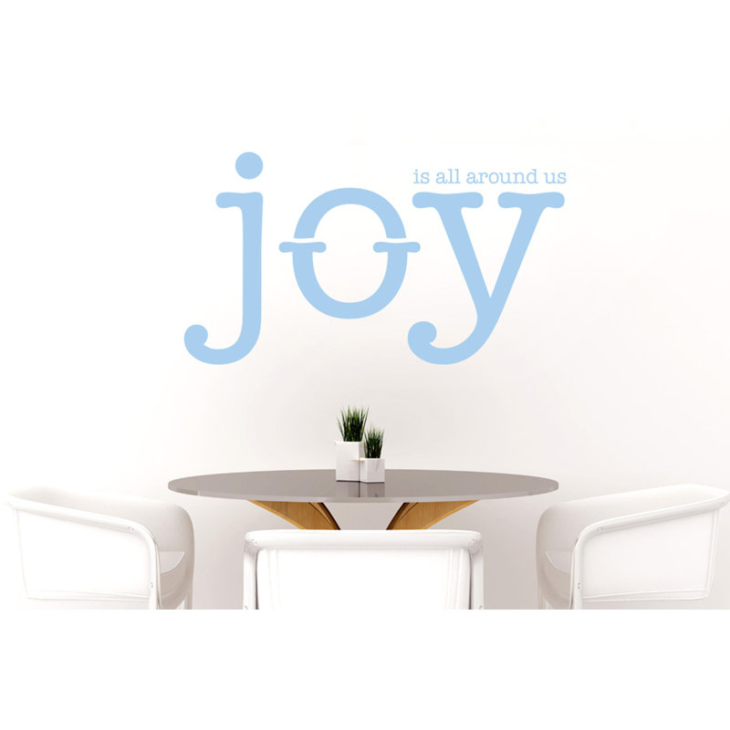Wall Decal, Medium, Light Blue