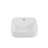 White Ceramic Countertop Wash Sink - Enhances Bathroom Look In