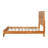 Solid Wood Bed Frame,Queen Platform Bed Frame With Headboard-76740532