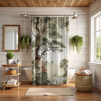 Ancient Forests - Premium Shower Curtain