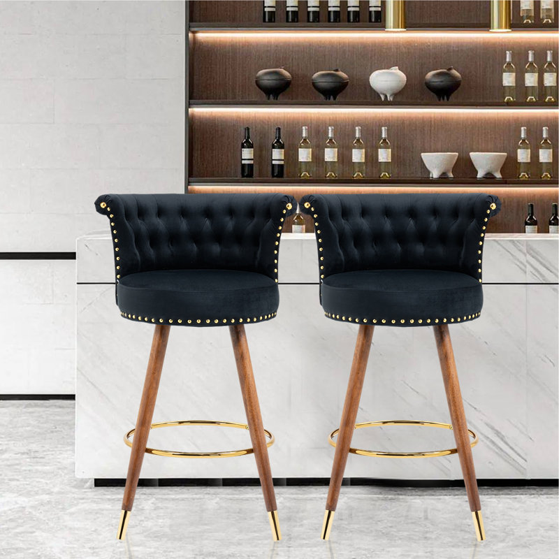 Tabouret 27,74 po, Noir