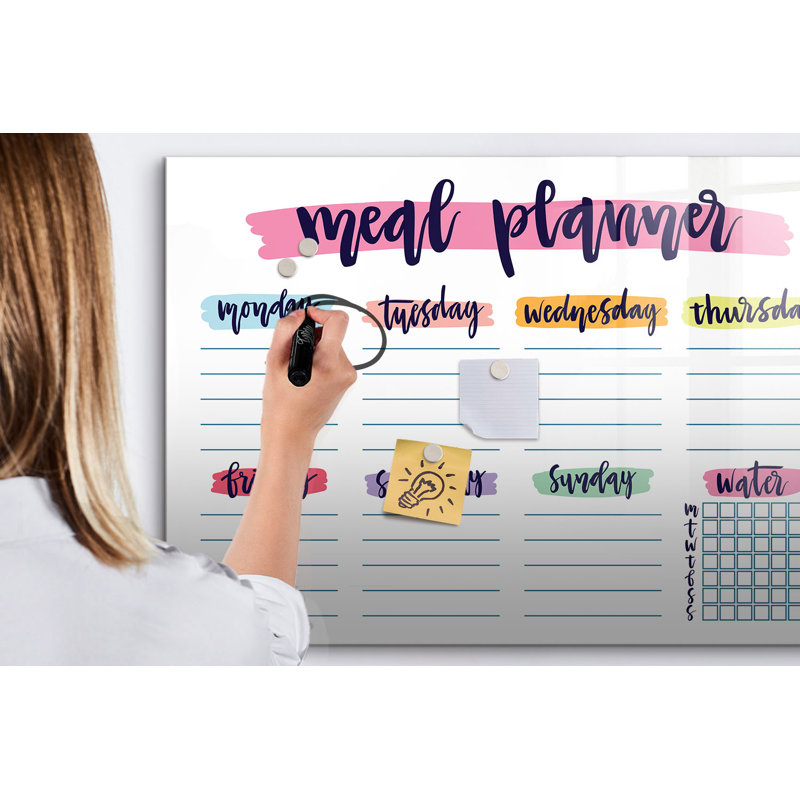 Magnetic Glass Dry Erase Board