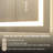 Frameless Tempered Mirror, LED Mirror For Bathroom-1402541757