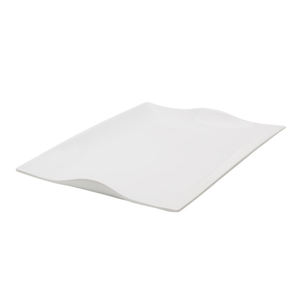 Fitz and Floyd Everyday White Porcelain Platter