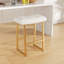 Upholstered Counter Stool with Metal Frame-1497666070-1497666068