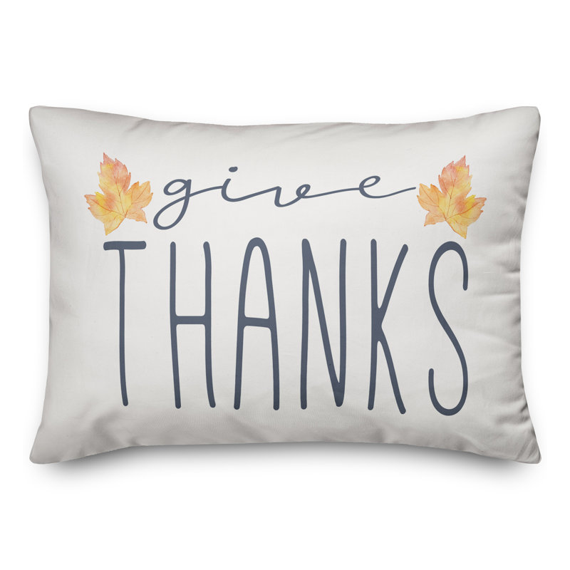 Housse de coussin décoratif offre remerciements