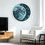 Glass Analogue Wall Clock