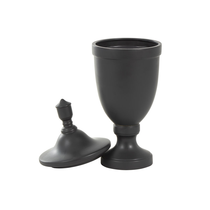 Objet de décoration Cidni, 28.13'' H x 11.25'' W x 11.25'' D, Noir