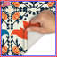 Tapis de bain à motif floral-100652597