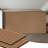 2pcs x 106" x 20.5" 3D Acoustic Slat Wall Panels for Interior Wall Décor Light Maple Wall Slat(2 Pack/30.20 sq.ft)-117002505