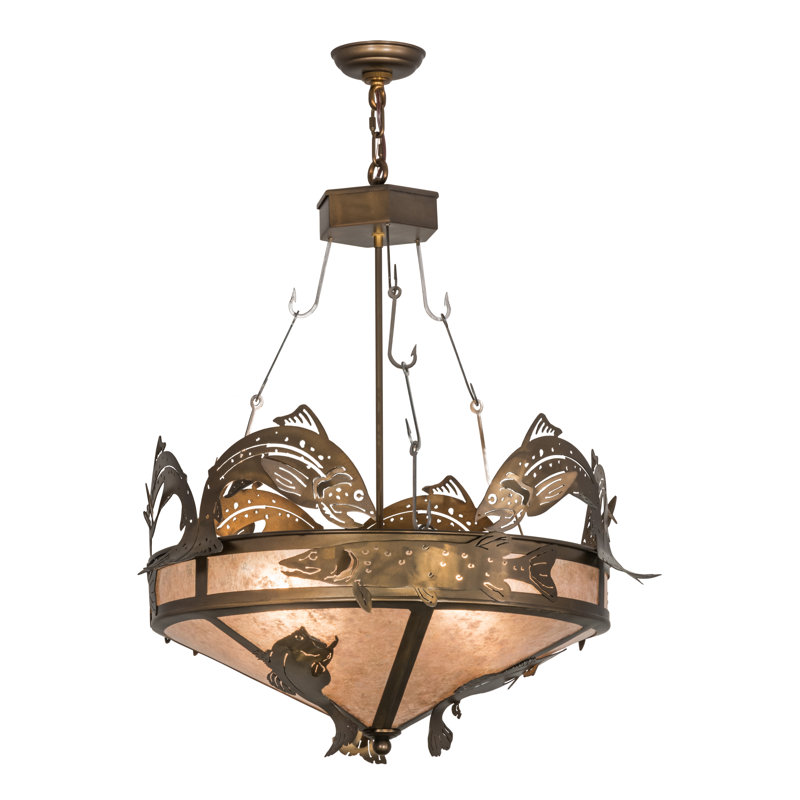 Rustic Lodge 4 - Light Chandelier