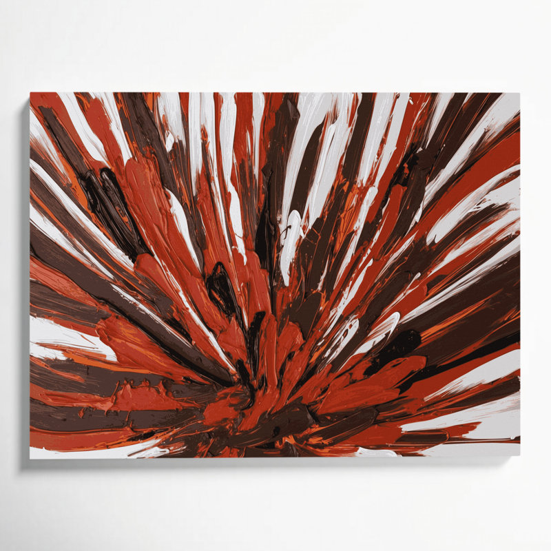 «Neo Expressionism 12», art mural sur toile, H 8 po x l 10 po
