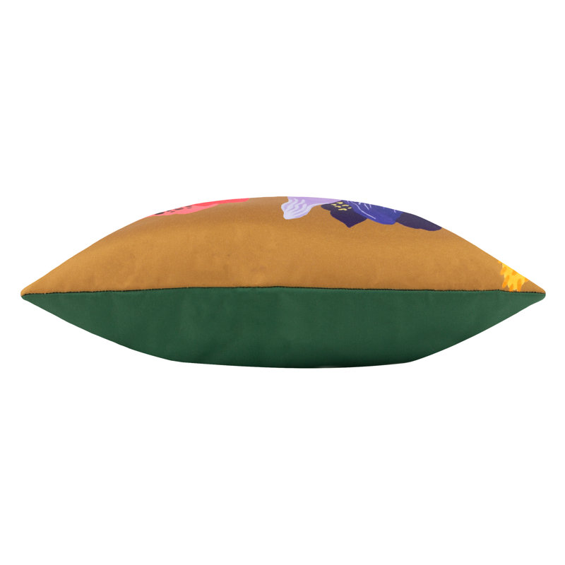 Indoor / Outdoor Floral Square Cushion