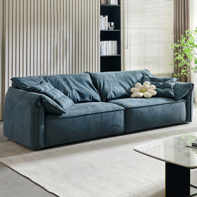 Pink Polyester Modular Sofa cushion Loveseat