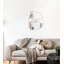 Asymmetrical Wall Mirror Irregular Mirror For Wall ,Wood Frame ,40 X 30CM-1843317060