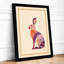 Rabbit Art Deco - Framed Print-1544218512-1544218516