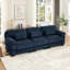 Canapé surdimensionné de 120,4 pouces à 3 places Cloud Couch, canapé modulaire moderne et minimaliste, coussins de siège épais et confortables, tissu en velours côtelé respirant pour le salon-1509369506-1509369517