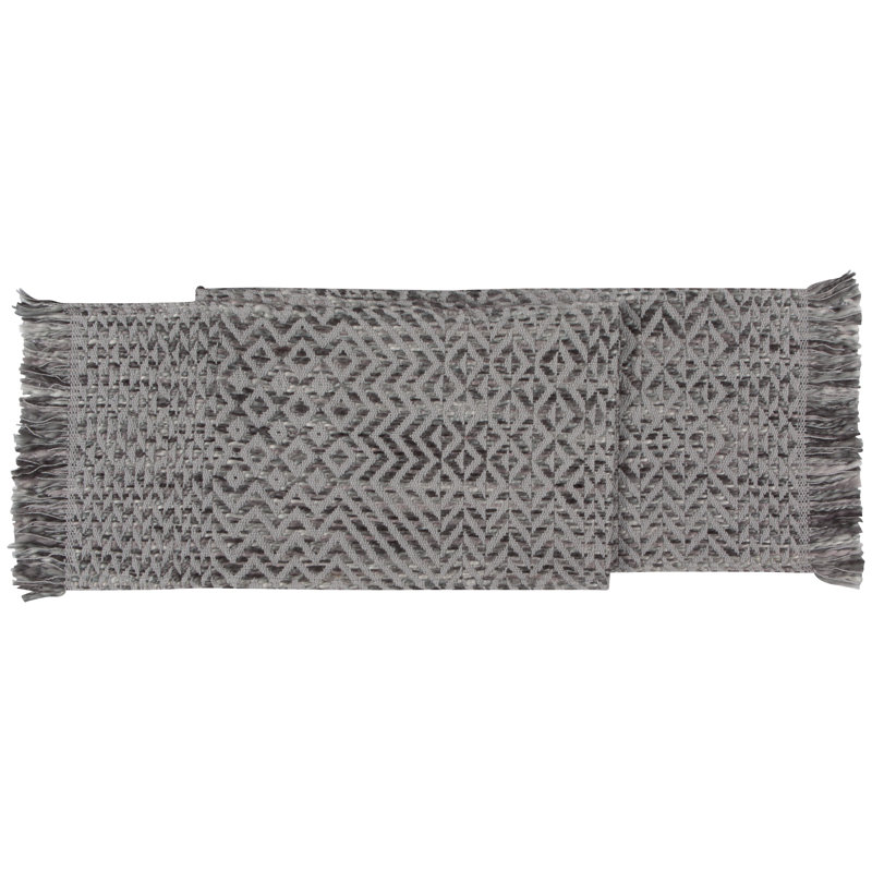 Chemin de table Bourassa, gris