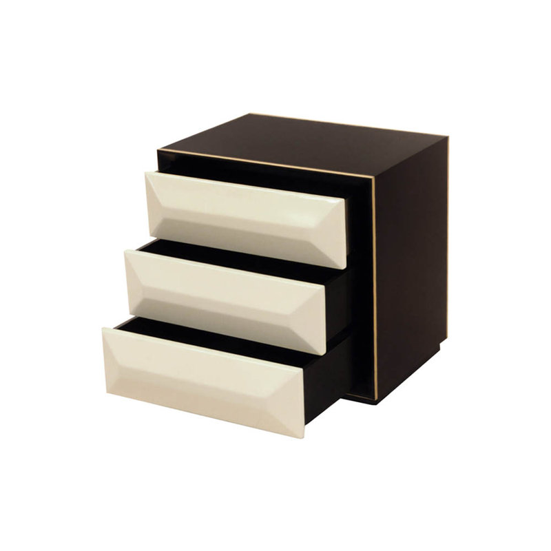 Lebbie 60cm W Solid Wood Bedside Table