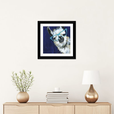 Gentleman Llama - reproduction d'art