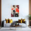 «Curious Abstract Eyes», art mural contemporain contemporain abstrait-129093690