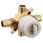 Moen M-CORE 4 Port Tub And Shower Pre-Fabricated Mixing Valve With CC/IPS Connections And Stops