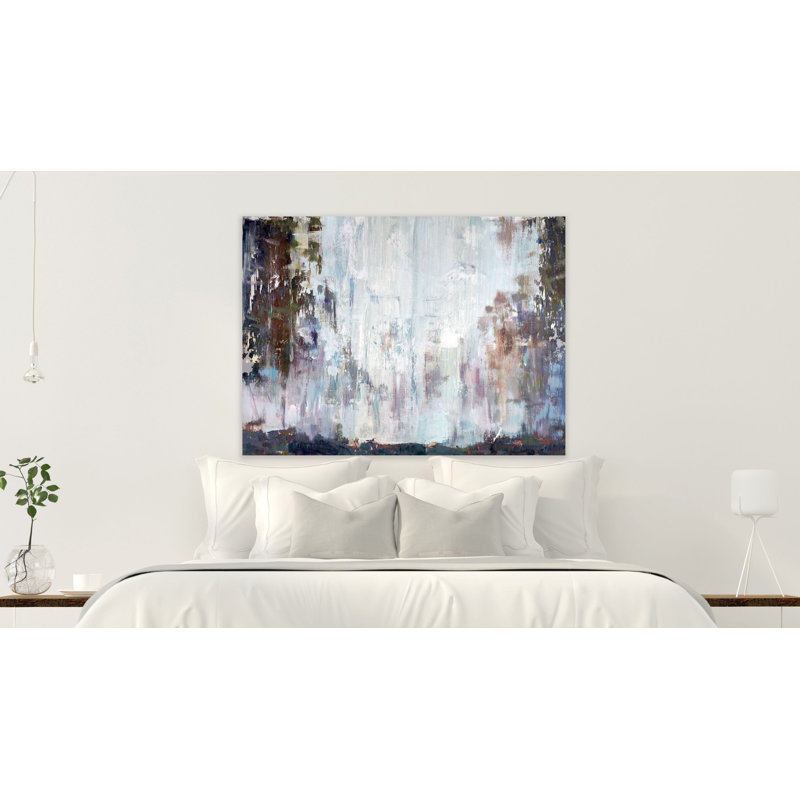 «Mist» par l'artiste, H 30 po x l 40 po x P 1,5 po, Unframed