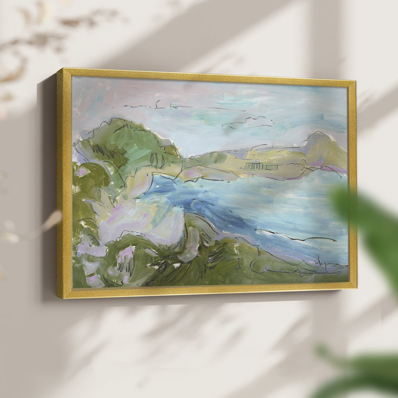 Landing Strip -Framed Print - Restickable, 8" H x 10" W