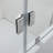 48-3/8" W X 58" H Pivot Hinged Tub Door With 5/16" Clear Tempered Glass | Stainless Steel Hardware | Safe, Explosion-Resistant, Reversible Installation-123431575