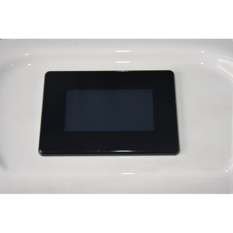 Spa standard carré en acrylique avec ozonateur pour 6 personnes - 93 personnes, Moka, Marbre argenté