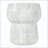 Double Barrel MGO Side Table with Cracked Texture-2133046977