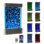 Panneau d'eau à DEL mural à bulles sensorielles - panneau mural en acier inoxydable de 24 po x 16 po avec poissons flottants, lumières changeant de couleur, télécommande et contrôle de l'application pour les salles sensorielles et les espaces de thérapie