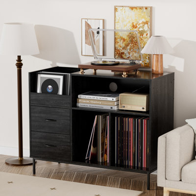 Support pour tourne-disque avec station de charge