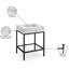 Meuble-lavabo simple 24 po Marmo-81900791-81900790