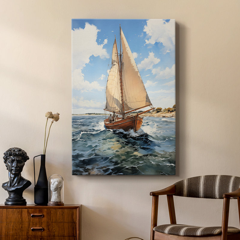 NAUTICAL Series CCCVXVII - Gallery Cavas, H 18 po x l 12 po