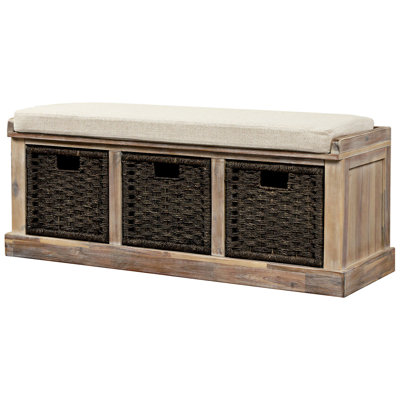 Banc de rangement à tiroirs Guyanne
