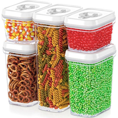 Dwellza Kitchen Airtight Food Storage Containers 5 Piece Set