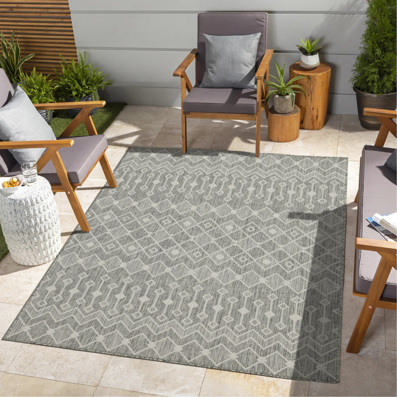 2 Ft. 7 In. X 3 Area Rug - Silver Sunshine Gchar2021. Polypropylene. Indoor And Outdoor. Stain . Pet & . Easy To Sweep. Made In Turkey. Living Room Decor Silver. For Outdoor Spaces. Clean. Patio