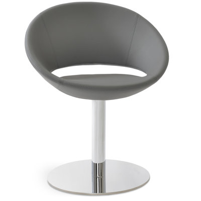 Upholstered Solid Back Side Chair
