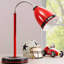 Lampe de bureau 27,8 "noir/rouge Norwood
