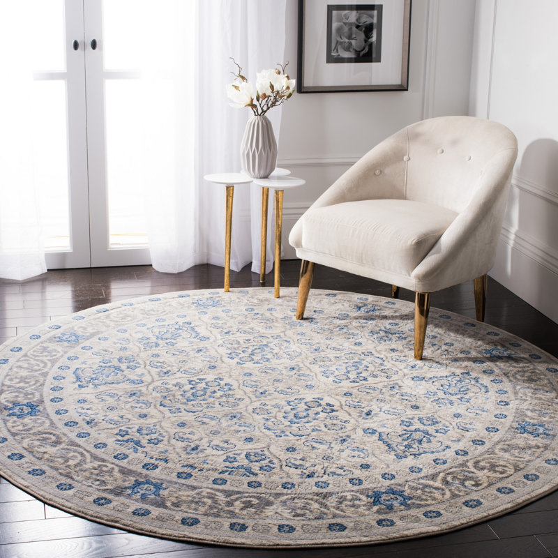 Tapis oriental Llana Performance, Rond 6 pi 7 po
