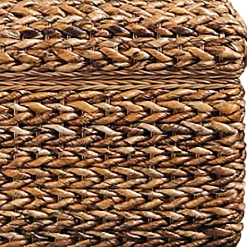 Coffre en ambre tissé - solution de rangement pratique pour votre maison