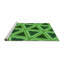Tapis 100% à motifs lavables à la machine 2989 Pat3620-GRN-68688482