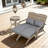 Outdoor High-Back Chair,Garden Wicker Chair-2088945211