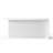 72" Modern Style Laminate Kitchen Islands With Ample Storage Space White